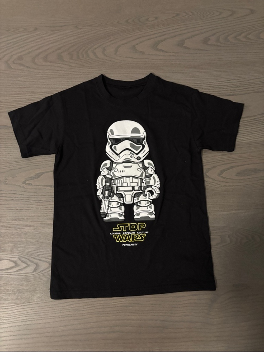 Black Star Wars Stormtrooper Graphic Tee
